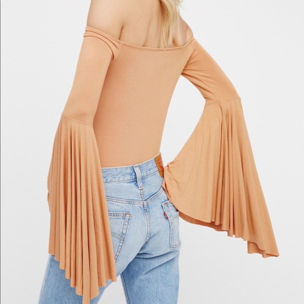 We the Free Birds of Paradise Off the Shoulder Top Free People